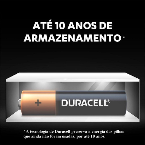 Imagem 3 de 7 de Pilha Duracell Aaa Palito Alcalina Duralock Com 16 Unidades