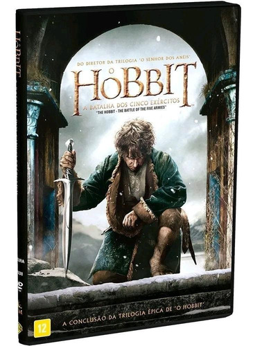 O Hobbit - A Batalha Dos Cinco Exércitos - Dvd Peter Jackson