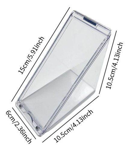 Contenedor Triangular Para Queso, Caja Triangular 2 Caja