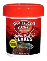Comprar Betta Buffet Flakes 7gr Omega One Para Peces Betta