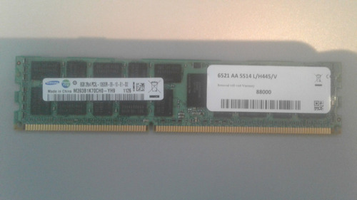 Memoria Ram 8gb Pc3l 2rx4 10600r