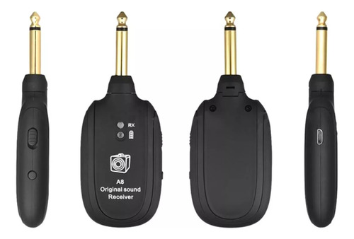 Receptor, Transmisor, Cable, Guitarra, Bajo