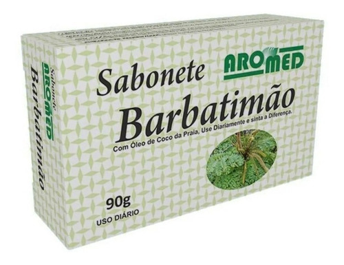 Kit C/ 24 Sabonetes Em Barra De Barbatimão Marca Aromed 90g