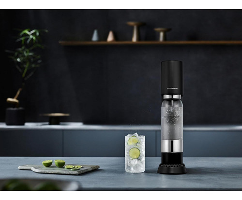 Sodastream Enso Fabricante De Agua Espumosa 60l Negro Mate