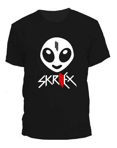 Remera Skrillex Logo Unisex Y Femenina