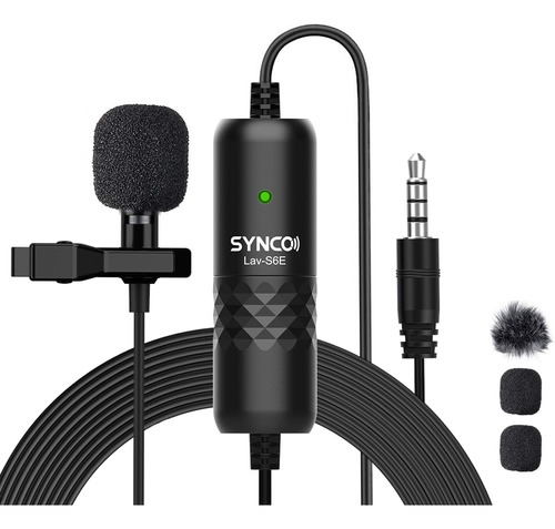 Synco-lav-s6e-lavalier-microphone Micrófono De Grabación De