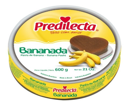 Bananada Lata 600g Predilecta