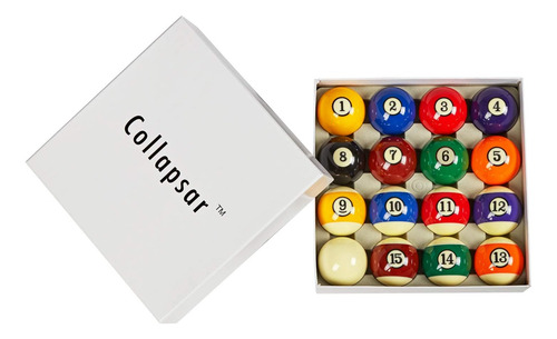 Juego De Bolas De Billar Collapsar Aaa Grade, 2-1/4 Regul...