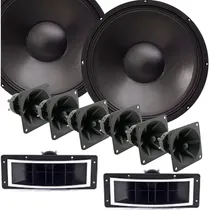 Comprar Combo Kit 2 Woofers 15 Pulgadas + 6 Tweeters + 2 Bocinas