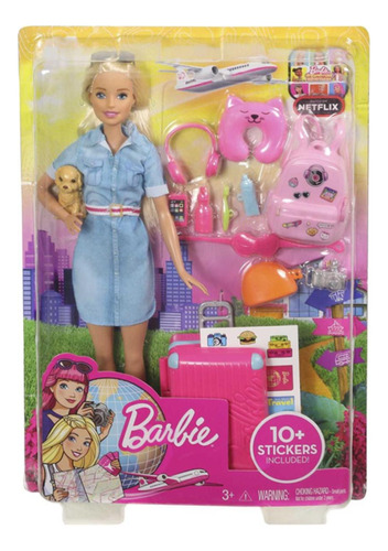 Muñeca Barbie Viajera Explora Y Descubre