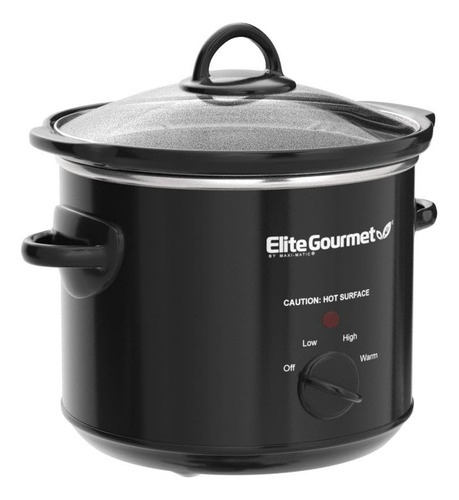 Olla Eléctrica Elite Gourmet Mst-350b , P/ Cocción Lenta