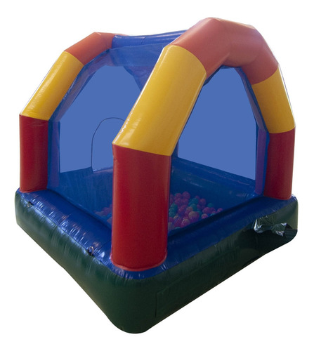 Piscina De Bolinhas Soft Colorê Com Motor Soprador
