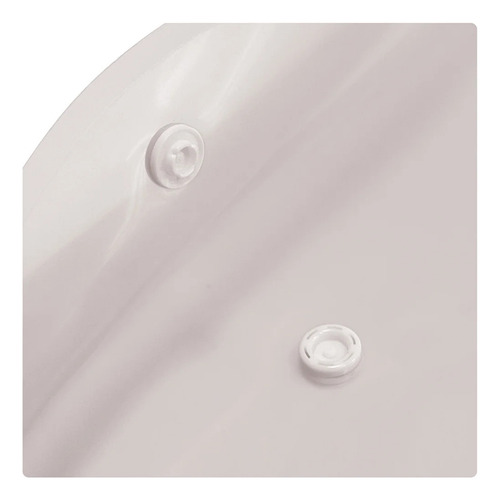 Kit 50 Pastas Envelope Com Botão Ofício/a4 Acp Transparente