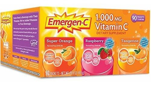 Emergen-c Mezcla De Suplemento Dietético De Vitamina C De 10