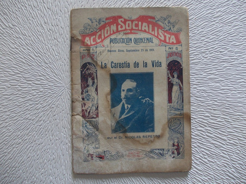 6730- Revista Accion Socialista Nº 5 Año 1919