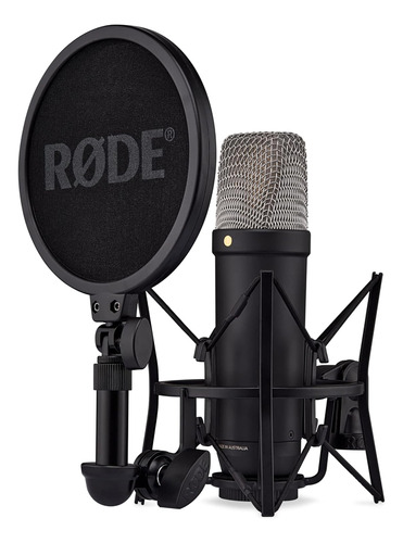 Microfone Estúdio Rode Nt1 5th Gen Áudio Profissional Preto