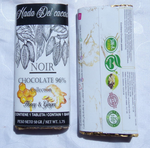 Tableta De Chocolate 96% X Unidad - Edicion Especial Frutos
