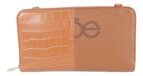 Cartera Grande Para Mujer Cloe 2-en-1 Cierre Sencillo Look A