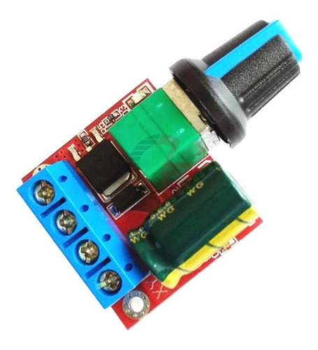 Mini Dimmer 5 Amp Pwm 4.5v-35v Control Velocidad Brillo Led*