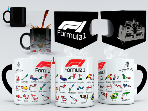 2 Tazas Mágicas Personalizadas Con Diseño Y Caja Para Regalo