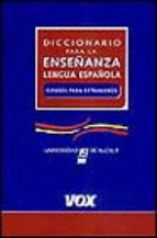 Libro Diccionario Para La Enseñanza De La Lengua Español Sku
