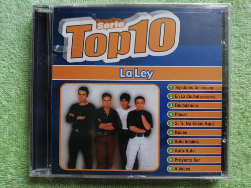 Eam Cd La Ley Serie Top 10 + Cara De Dios 2004 Primeros Hits