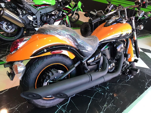 Imagen 20 de 20 de Kawasaki Vulcan 900 Custom 2022 0km Naranja