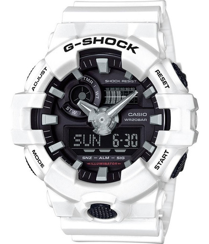 Reloj Casio G-shock Ga 700 Sumergible 200 Mts. Con Alarma