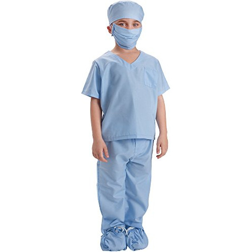 Disfraz De Doctor Scrubs Niños Pequeños Traje De Jueg...