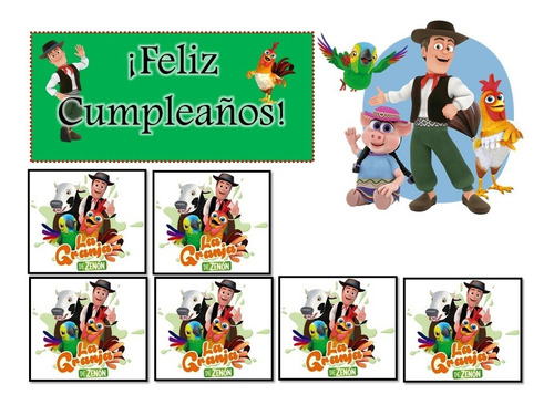 Toppers, Banners Y Tags, P/ Tortas. Pdf, Para Imprimir. Znon