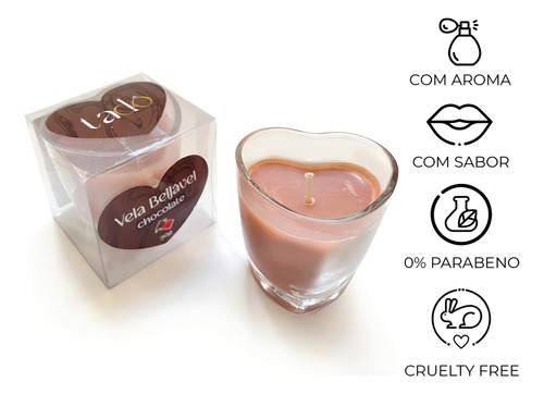 Vela de masaje corporal con aceite hidratante - No quema la piel