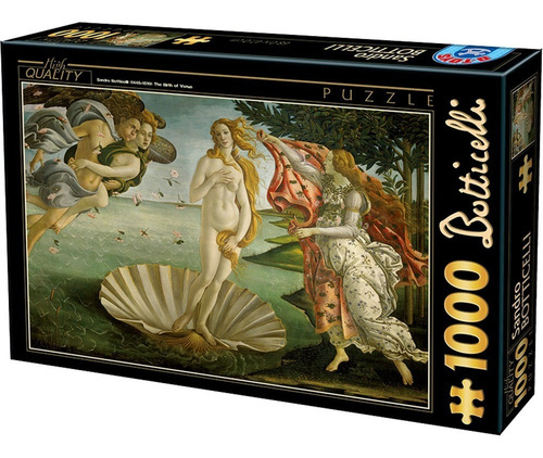 Rompecabezas 1000 Piezas D-toys: Nacimiento De Venus