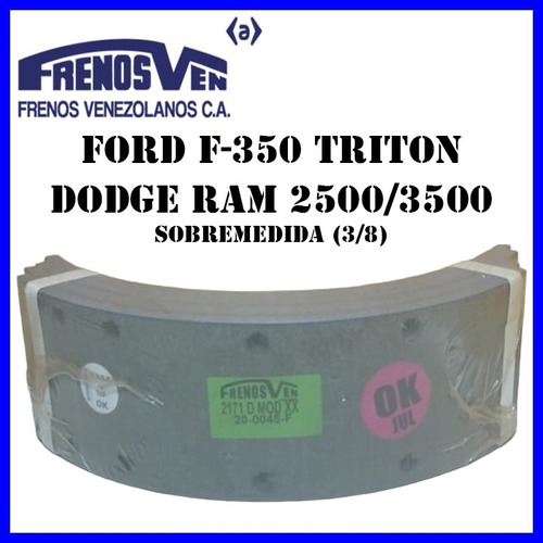 Bandas De Freno 2171 Ford 350 Triton Dodge Ram 2500 3500