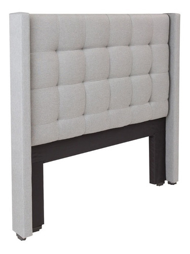 Cabecera King Size Dicasa Titan Quantum Gris