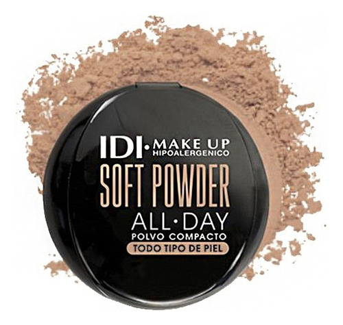 Idi Make Up Polvo Compacto Soft Powder 04 Rich Beige Color Rich Beige