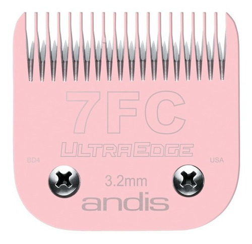 Hojilla Andis N° 7fc Rosada Electro Glide Original 3.2 Mm