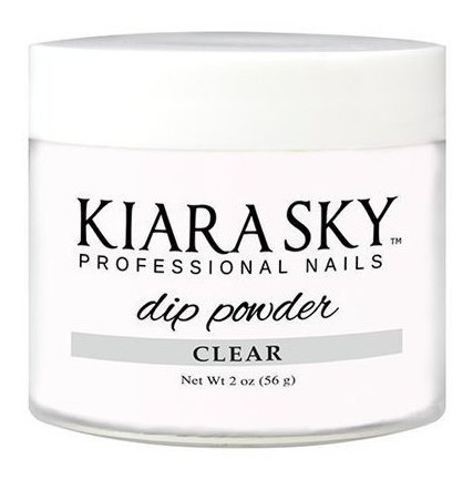 Kiaa Sky Dip Powder, Transparente, 2 Oz