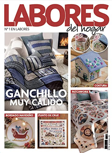 Revista Labores #756 | Ganchillo Muy Calido Bordado Navideño