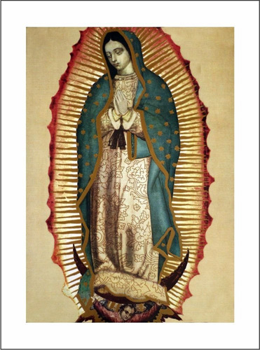 Canvas Virgen De Guadalupe 90x120cm