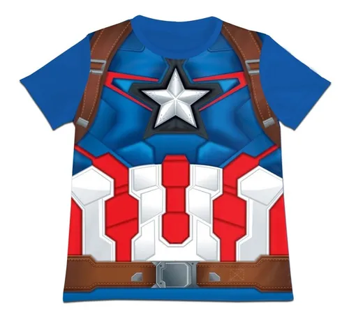 Camisa de capitan america para niño deals
