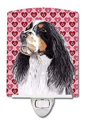 Caroline's Treasures Sc9277cnl Springer Spaniel Hearts Love 