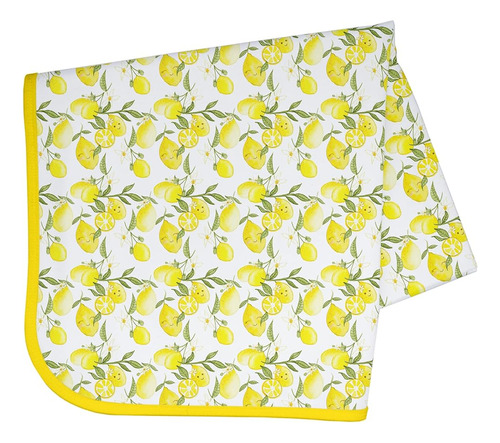 Bapronbaby Fresh Lemon Splash Mat - Impermeable Para Debajo 