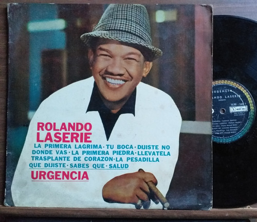 Rolando Laserie - Urgencia - Lp Vinilo 1967 - Son Bolero