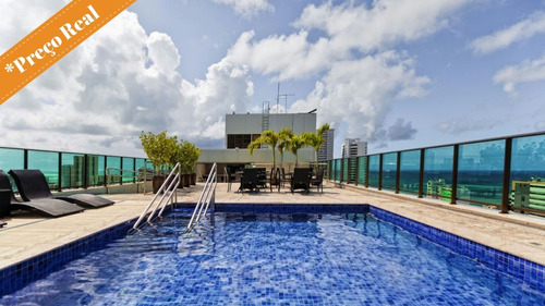 Imagem 1 de 12 de Apartamento No Ramada Hotels E Suites Com 1 Dormitório 40m² Em Boa Viagem - Recife