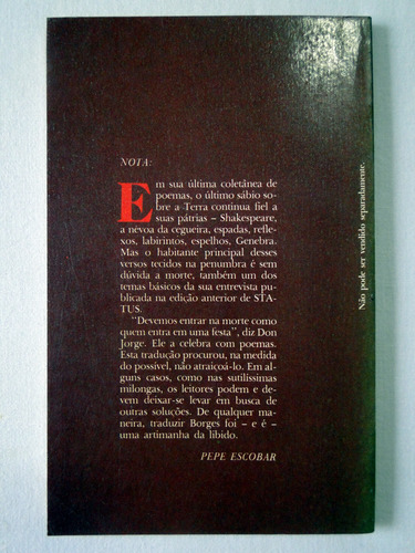 Os Conjurados - Jorge Luis Borges (Usado)