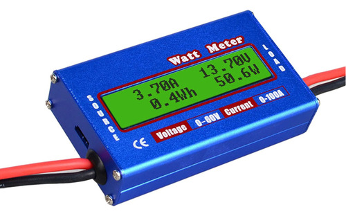 Azul Rc Watt Medidor 100a Analizador De Potencia Digital Lcd