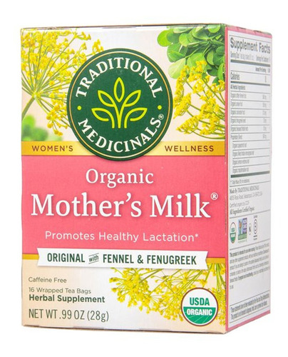 Mothers Milk Te De Lactancia Organico Leche Materna