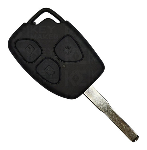 Carcasa Llave Mahindra Pick Up 3 Botones Keymaker