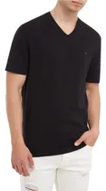 Comprar Pack De 3 Poleras Escote V Color Negro Talla S Cod. 2477