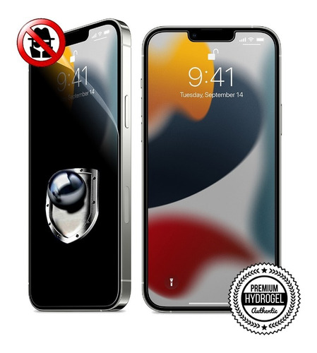 Hydrogel Para iPhone Anti Espía - Privacidad Premium Force